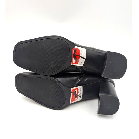 Nordstrom Rack Normandy Block Heel Bootie Women's Black Size US10M EU40.5 - Picture 7 of 15